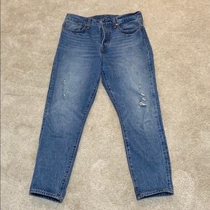 Levi’s White Oak Cone Denim Wedgie Jeans